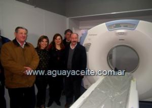 El Hospital Pintos cuenta con un tomgrafo propio: ste es un momento de jbilo para todo Azul